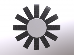 wall clock Model 3D