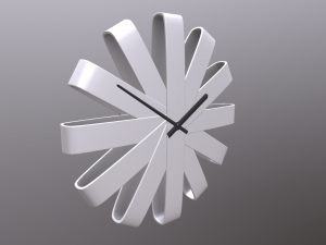 wall clock 3D 模型