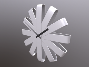 wall clock 3D 模型
