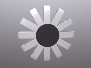 wall clock 3D 模型