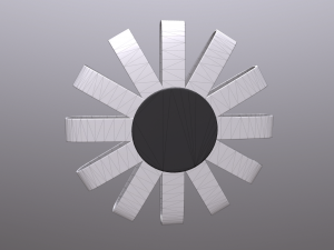 wall clock 3D 模型