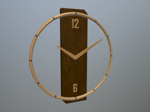 wall clock 3D Модель