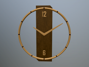 wall clock 3D Модель