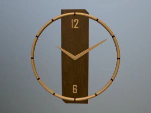 wall clock 3D Model