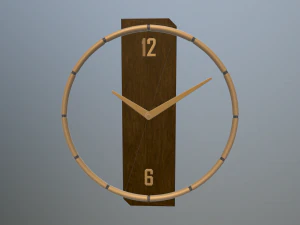 wall clock 3D Model