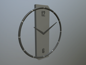wall clock 3D Model
