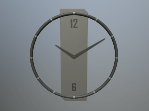 wall clock 3D Model