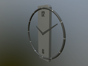 wall clock 3D Model