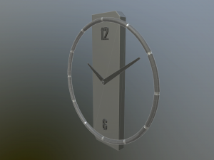 wall clock 3D Model