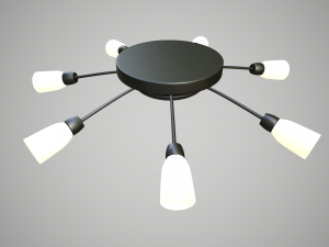 chandelier 3D 모델
