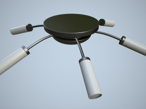 chandelier 3D मॉडल