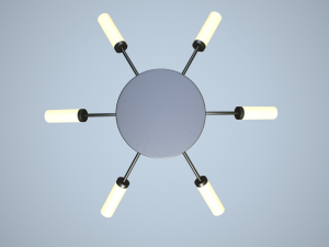 chandelier 3D मॉडल