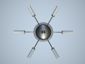 chandelier 3D मॉडल