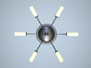 chandelier 3D मॉडल