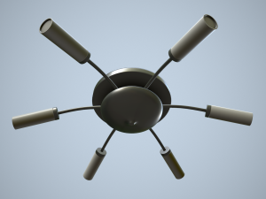 chandelier 3D मॉडल