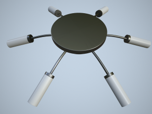 chandelier 3D मॉडल
