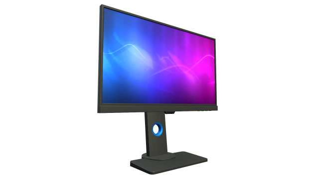 lcd monitor Modello 3D .c4d .max .obj .3ds .fbx .stl .blend 