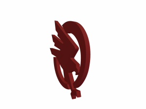 eagle emblem 3D 打印模型