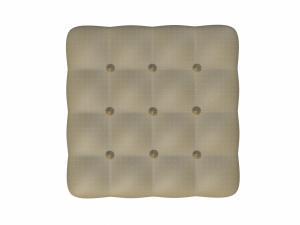 leather pouf sofa Modelo 3D