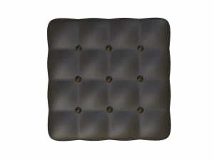 leather pouf sofa 3D Model