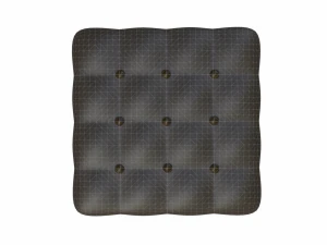 leather pouf sofa 3D Model