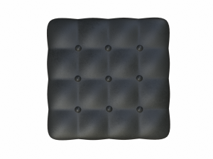 leather pouf sofa pack Modèle 3D