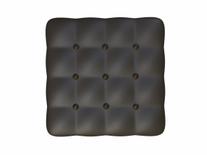 leather pouf sofa pack Modèle 3D