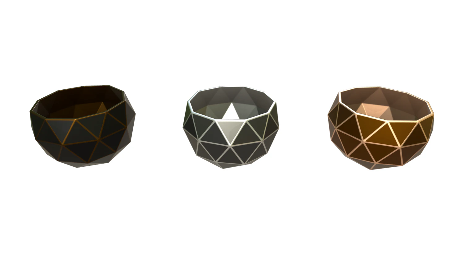 decorative vases 3D Model .c4d .max .obj .3ds .fbx .stl .blend 