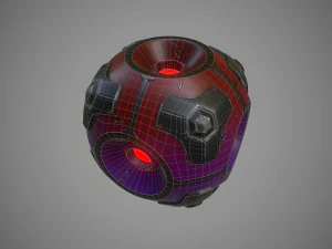 sci-fi energy sphere 3D Model