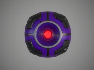 sci-fi energy sphere 3D Model