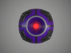 sci-fi energy sphere 3D Model
