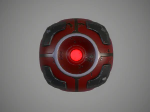 sci-fi energy sphere 3D Model