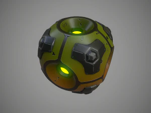 sci-fi energy sphere 3D Model
