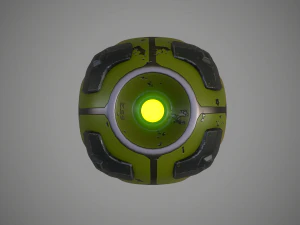 sci-fi energy sphere 3D Model