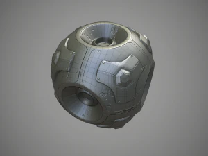 sci-fi energy sphere 3D Model