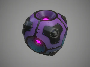 sci-fi energy sphere 3D Model