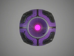 sci-fi energy sphere 3D Model