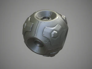 sci-fi energy sphere 3D Model