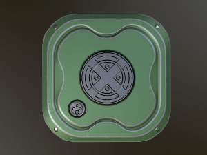 sci-fi barrels 3D 모델