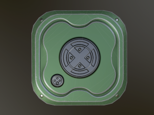 sci-fi barrels 3D 모델