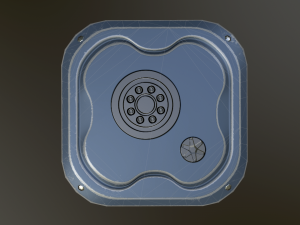 sci-fi barrels 3D 모델
