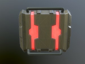 sci-fi boxs Modèle 3D