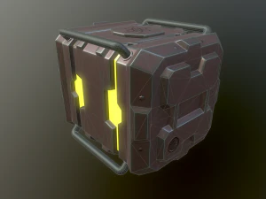 sci-fi boxs 3D Model