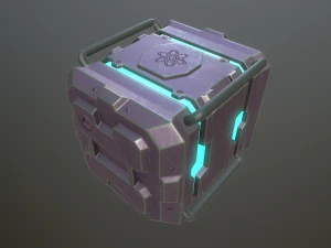 sci-fi boxs 3D Model