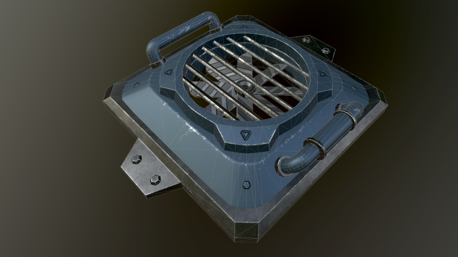 Fan 3d model