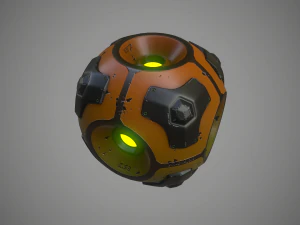 sci-fi energy sphere 3D Model