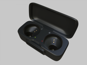 tws headphones true wireless 3Dモデル