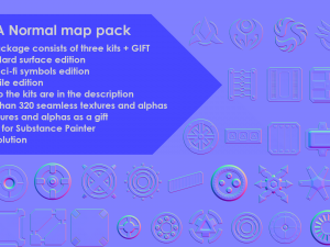 mega normal map pack Tekstur CG