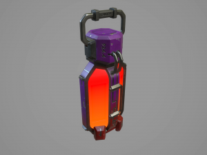 sci-fi energy battery 3D Model