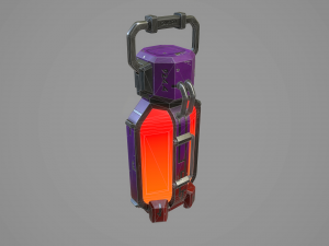 sci-fi energy battery 3D Model